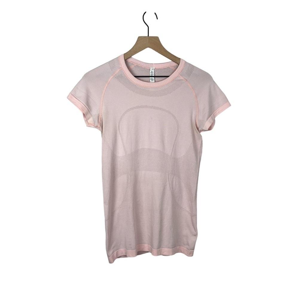 Lululemon Swiftly Tech Short Sleeve Crew Light Pink